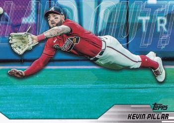 2023 Topps Update - Laid Out #LO-12 Kevin Pillar Front