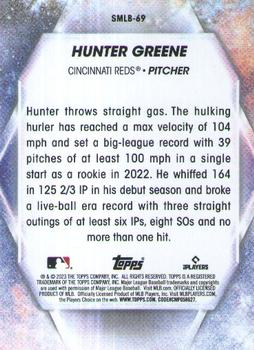 2023 Topps Update - Stars of MLB #SMLB-69 Hunter Greene Back