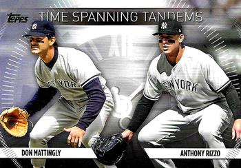 2023 Topps Update - Time Spanning Tandems #TS-6 Anthony Rizzo / Don Mattingly Front