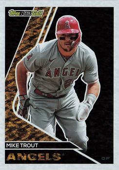 2023 Topps Update - Topps Black Gold #BG-18 Mike Trout Front