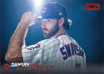 2023 Stadium Club - Red Foil #253 Dansby Swanson Front