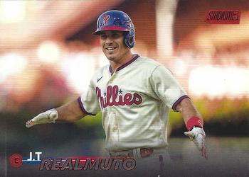 2023 Stadium Club - Red Foil #269 J.T. Realmuto Front