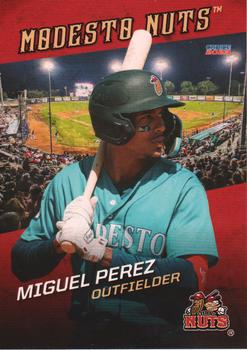2023 Choice Modesto Nuts #16 Miguel Perez Front