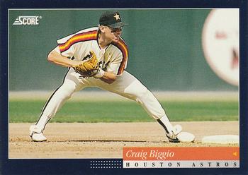1994 Score #48 Craig Biggio Front