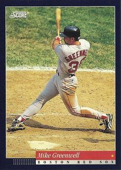 1994 Score #83 Mike Greenwell Front