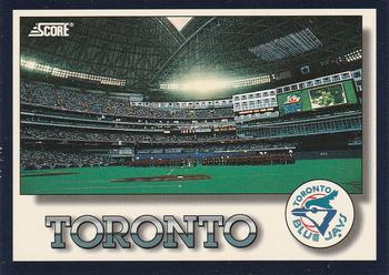 1994 Score #330 Toronto Blue Jays Front