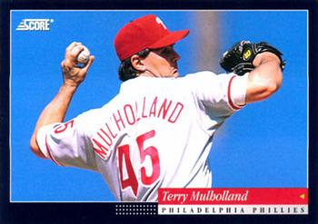 1994 Score #184 Terry Mulholland Front