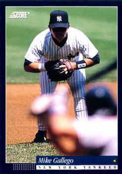 1994 Score #244 Mike Gallego Front