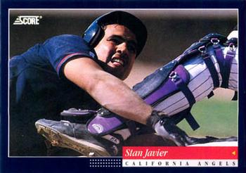 1994 Score #252 Stan Javier Front