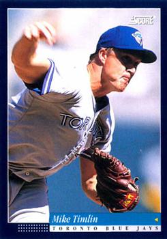 1994 Score #298 Mike Timlin Front