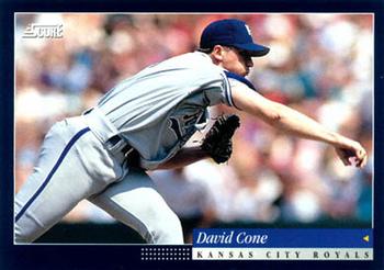 1994 Score #405 David Cone Front