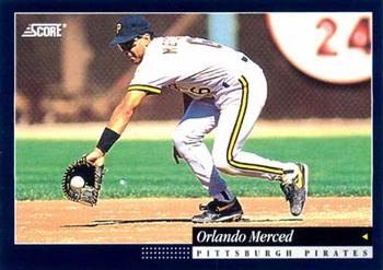 1994 Score #58 Orlando Merced Front
