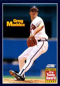 1994 Score #634 Greg Maddux Front