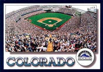 1994 Score #650 Colorado Rockies Front