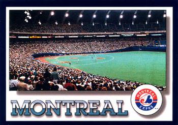 1994 Score #654 Montreal Expos Front
