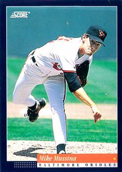 1994 Score #9 Mike Mussina Front
