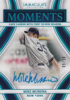 2023 Panini Immaculate Collection - Immaculate Moments #IM-MM Mike Mussina Front