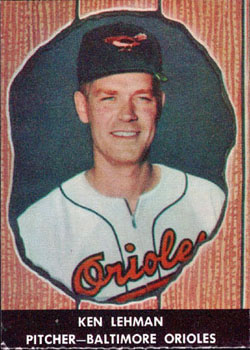 1958 Hires Root Beer #52 Ken Lehman Front