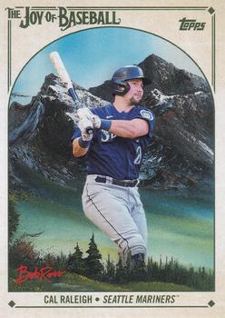 2023 Topps x Bob Ross: The Joy of Baseball #29 Cal Raleigh Front