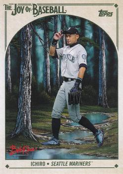 2023 Topps x Bob Ross: The Joy of Baseball #42 Ichiro Front