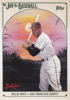 2023 Topps x Bob Ross: The Joy of Baseball #64 Willie Mays Front