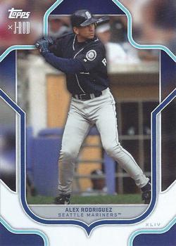 2023 Topps x J-Rod The Show Out Collection #10 Alex Rodriguez Front