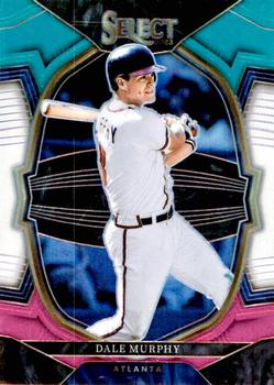 2023 Panini Select - Teal/White/Pink Prizm #76 Dale Murphy Front