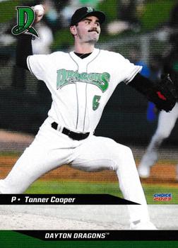 2023 Choice Dayton Dragons #09 Tanner Cooper Front