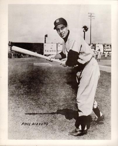 1956 New York Yankees Action Photos #NNO Phil Rizzuto Front