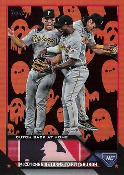 2023 Topps Update - Ghost Foil #US69 Cutch Back at Home (Connor Joe / Andrew McCutchen) Front