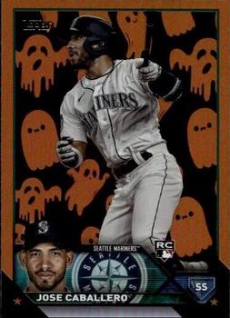 2023 Topps Update - Ghost Foil #US183 Jose Caballero Front