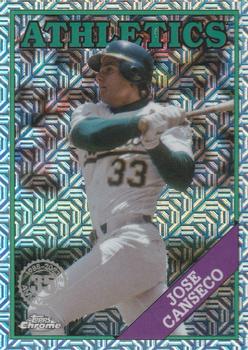 2023 Topps Update - 1988 Topps Baseball 35th Anniversary Chrome Silver Pack #T88CU-2 Jose Canseco Front