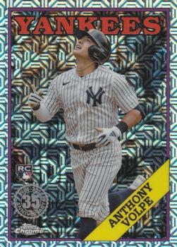 2023 Topps Update - 1988 Topps Baseball 35th Anniversary Chrome Silver Pack #T88CU-22 Anthony Volpe Front