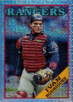 2023 Topps Update - 1988 Topps Baseball 35th Anniversary Chrome Silver Pack #T88CU-49 Ivan Rodriguez Front