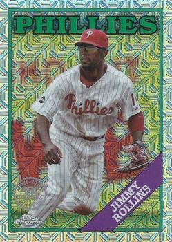 2023 Topps Update - 1988 Topps Baseball 35th Anniversary Chrome Silver Pack #T88CU-52 Jimmy Rollins Front