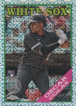 2023 Topps Update - 1988 Topps Baseball 35th Anniversary Chrome Silver Pack #T88CU-53 Oscar Colás Front