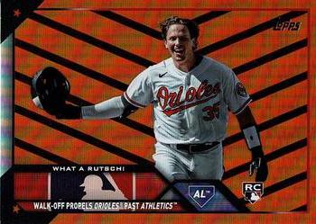 2023 Topps Update - Orange and Black Foil #US7 What a Rutsch! Front