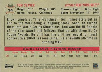 2023 Topps Archives #74 Tom Seaver Back