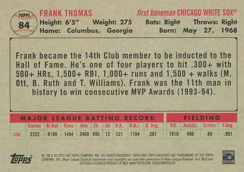 2023 Topps Archives #84 Frank Thomas Back