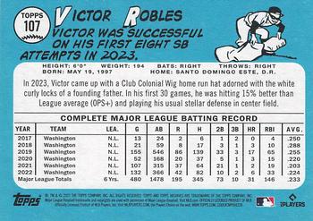 2023 Topps Archives #107 Victor Robles Back