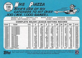 2023 Topps Archives #139 Mike Piazza Back
