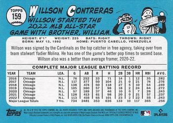 2023 Topps Archives #159 Willson Contreras Back