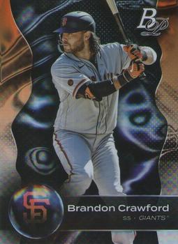 2023 Bowman Platinum #3 Brandon Crawford Front