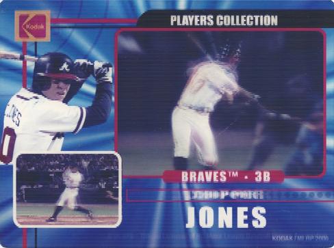 2000 Kodak Motion Cards Series 2 #3 Chipper Jones Front