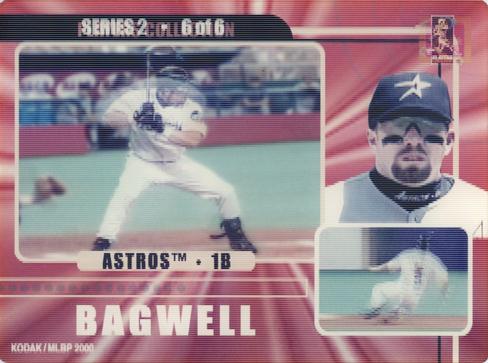 2000 Kodak Motion Cards Series 2 #6 Jeff Bagwell Front