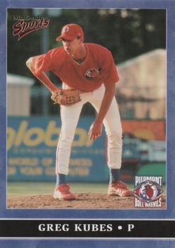 1999 Multi-Ad Piedmont Boll Weevils #NNO Greg Kubes Front
