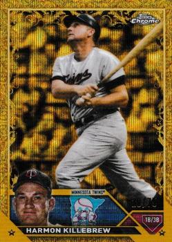 2023 Topps Gilded Collection - Wave Gold Etch #62 Harmon Killebrew Front