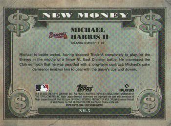 2023 Bowman Platinum - New Money #NM-5 Michael Harris II Back