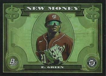 2023 Bowman Platinum - New Money #NM-15 Elijah Green Front