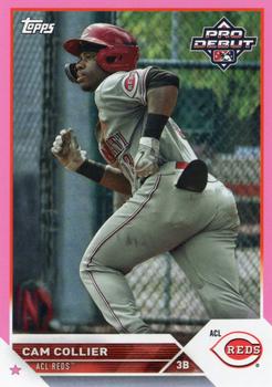 2023 Topps Pro Debut - Fuchsia #PD-198 Cam Collier Front